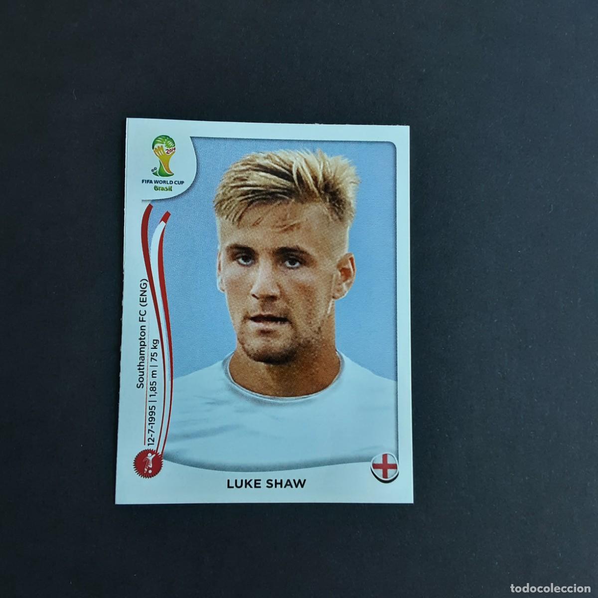 Cromos de Futebol: CROMO FUTBOL MUNDIAL 2014 EDITORIAL PANINI EXTRA ACTUALIZACION 301x.SHAW-INGLATERRA-NUNCA PEGADO