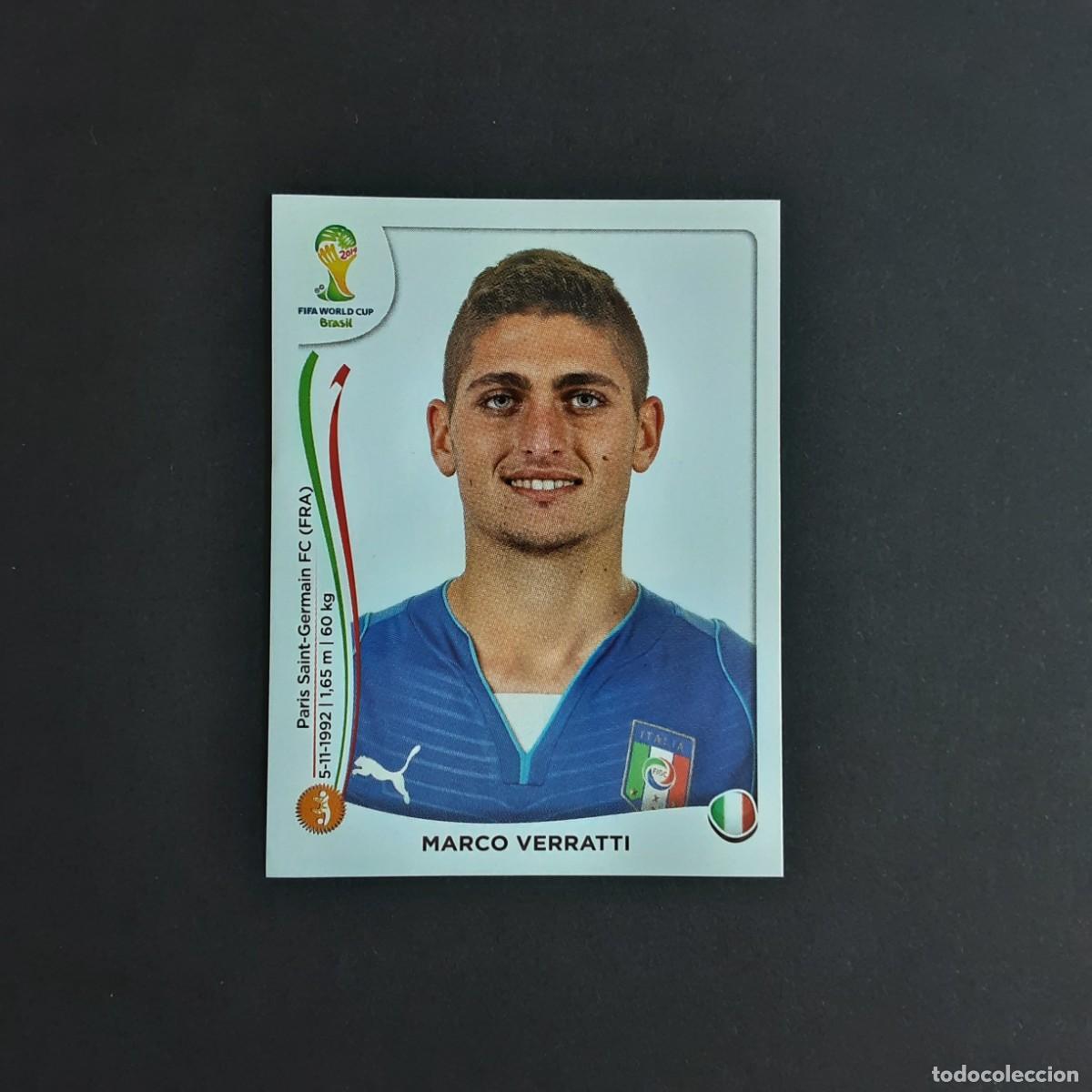 Football Stickers: CROMO FUTBOL MUNDIAL 2014 EDITORIAL PANINI EXTRA ACTUALIZACION 330x.VERRATTI-ITALIA-NUNCA PEGADO