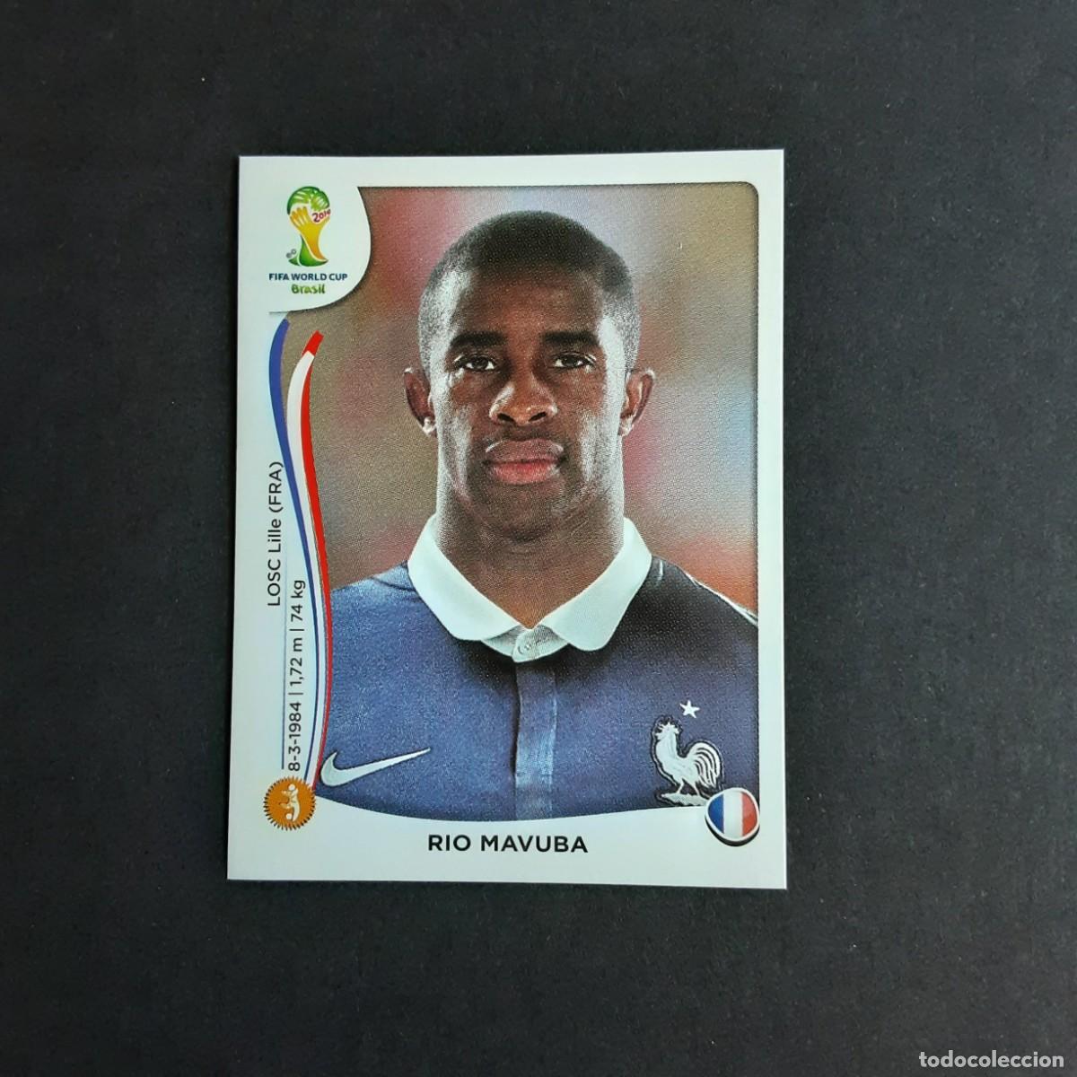 Cromos de Futebol: CROMO FUTBOL MUNDIAL 2014 EDITORIAL PANINI EXTRA ACTUALIZACION 388x.MAVUBA-FRANCIA-NUNCA PEGADO