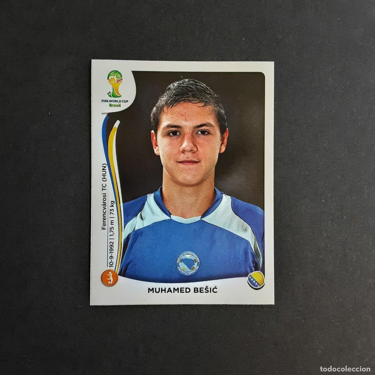 Cromos de Futebol: CROMO FUTBOL MUNDIAL 2014 EDITORIAL PANINI EXTRA ACTUALIZACION 446x.BESIC-BOSNIA-NUNCA PEGADO