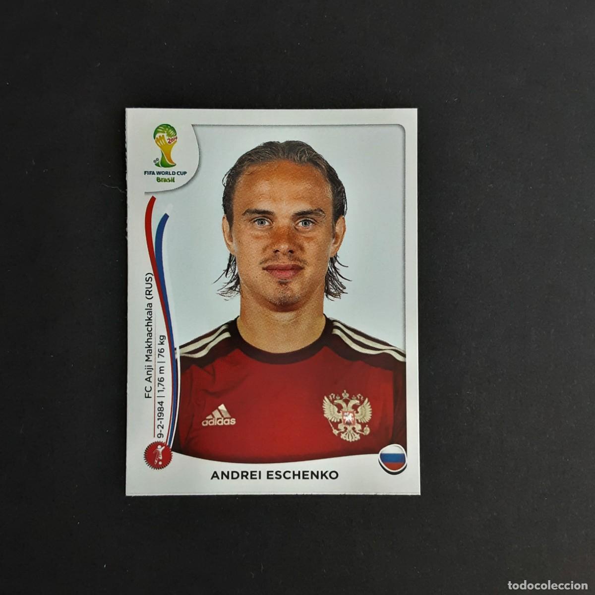 Cromos de F&uacute;tbol: CROMO FUTBOL MUNDIAL 2014 EDITORIAL PANINI EXTRA ACTUALIZACION 611x.ESCHENKO-RUSIA-NUNCA PEGADO