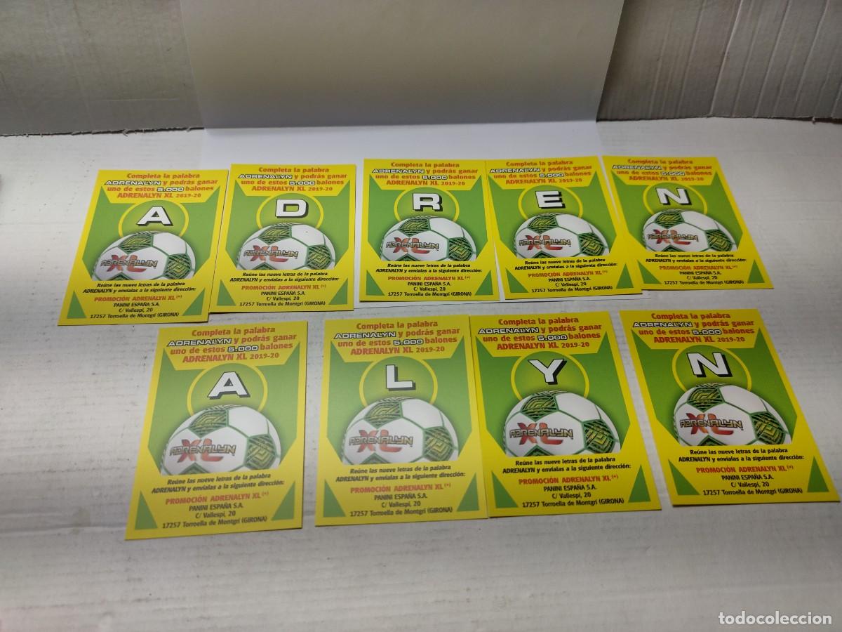 Fu&szlig;ball-Sticker: Cromo ADRENALYN 2019/2020 19 20 - PROMOCI&Oacute;N ADRENALYN COMPLETA