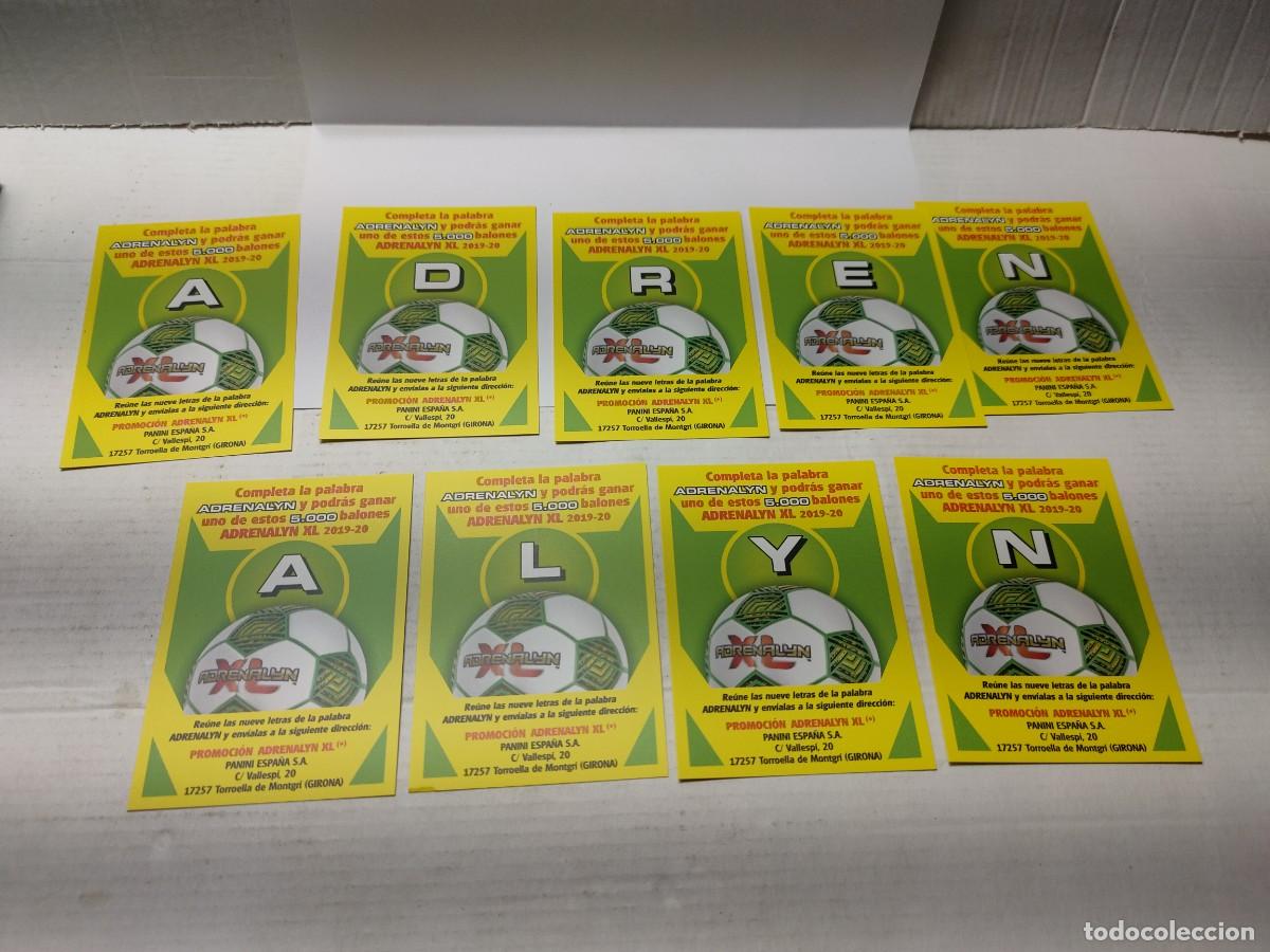 Fu&szlig;ball-Sticker: Cromo ADRENALYN 2019/2020 19 20 - PROMOCI&Oacute;N ADRENALYN COMPLETA