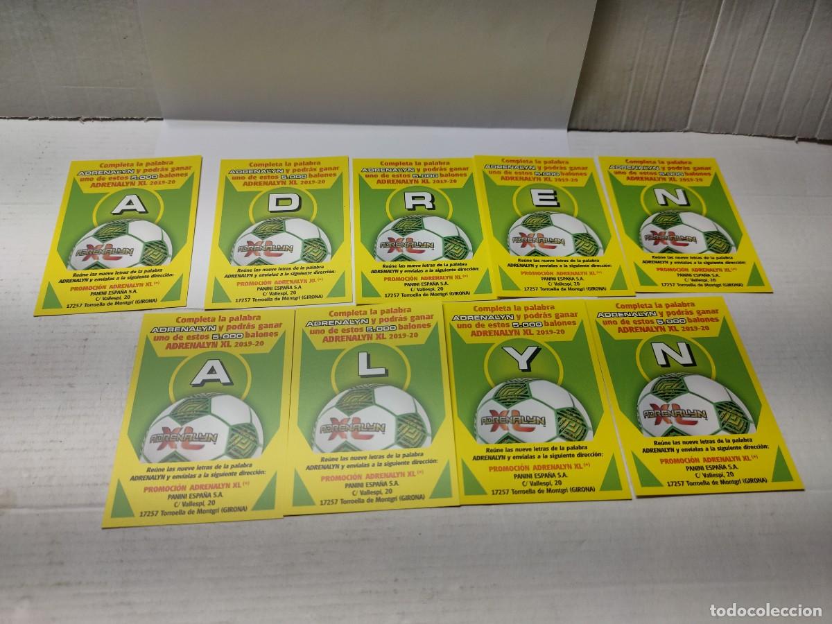 Fu&szlig;ball-Sticker: Cromo ADRENALYN 2019/2020 19 20 - PROMOCI&Oacute;N ADRENALYN COMPLETA