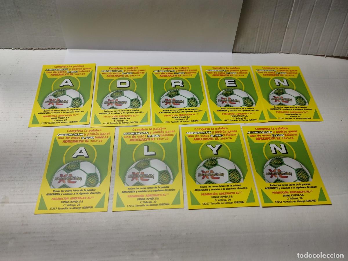 Fu&szlig;ball-Sticker: Cromo ADRENALYN 2019/2020 19 20 - PROMOCI&Oacute;N ADRENALYN COMPLETA