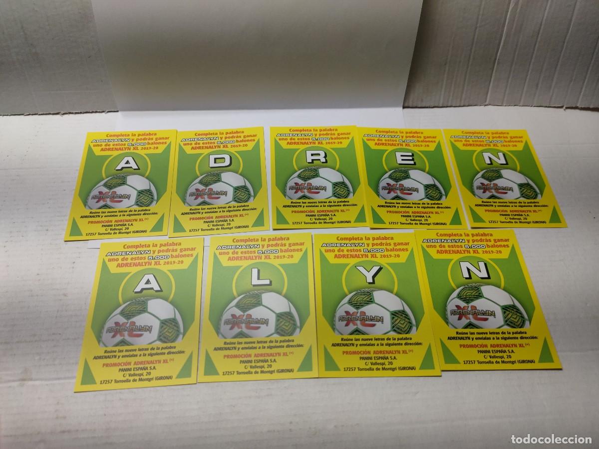 Fu&szlig;ball-Sticker: Cromo ADRENALYN 2019/2020 19 20 - PROMOCI&Oacute;N ADRENALYN COMPLETA
