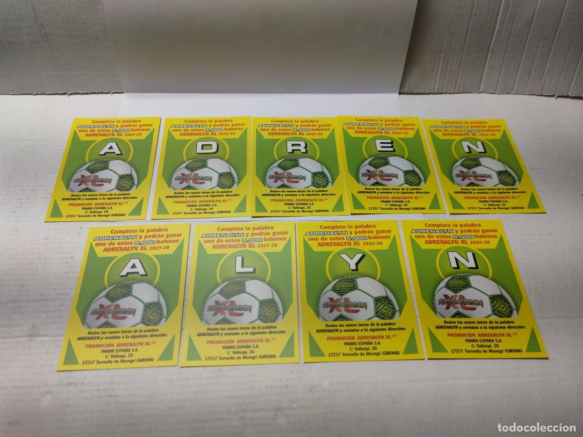 Fu&szlig;ball-Sticker: Cromo ADRENALYN 2019/2020 19 20 - PROMOCI&Oacute;N ADRENALYN COMPLETA