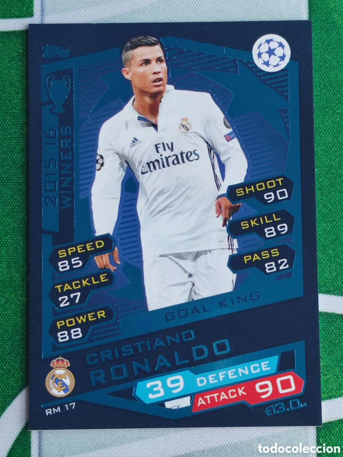 CR7 - Cristiano Ronaldo - Top Goal But CHAMPIONS LEAGUE - Sticker Mural CR7  Real Mardid - (Large - 100x105cm) - Cdiscount Maison