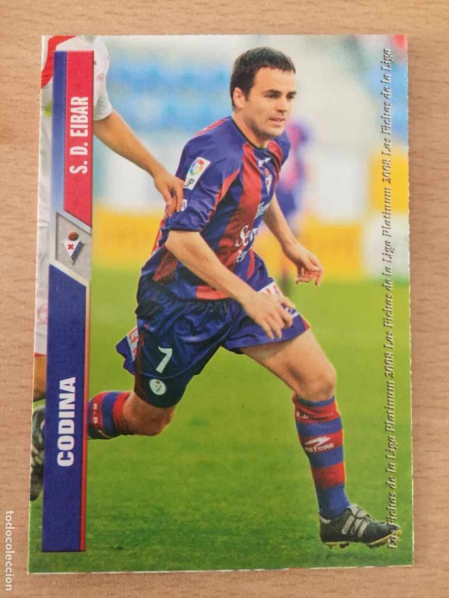 Cromos de f&uacute;tbol: 2007-2008 - 1124 CODINA - SD EIBAR - MUNDICROMO - Foto 1