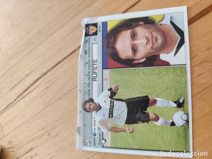 Cromos de f&uacute;tbol: fichaje 9 rufete valencia este 2001 2002 01 02 ventanilla - Foto 1