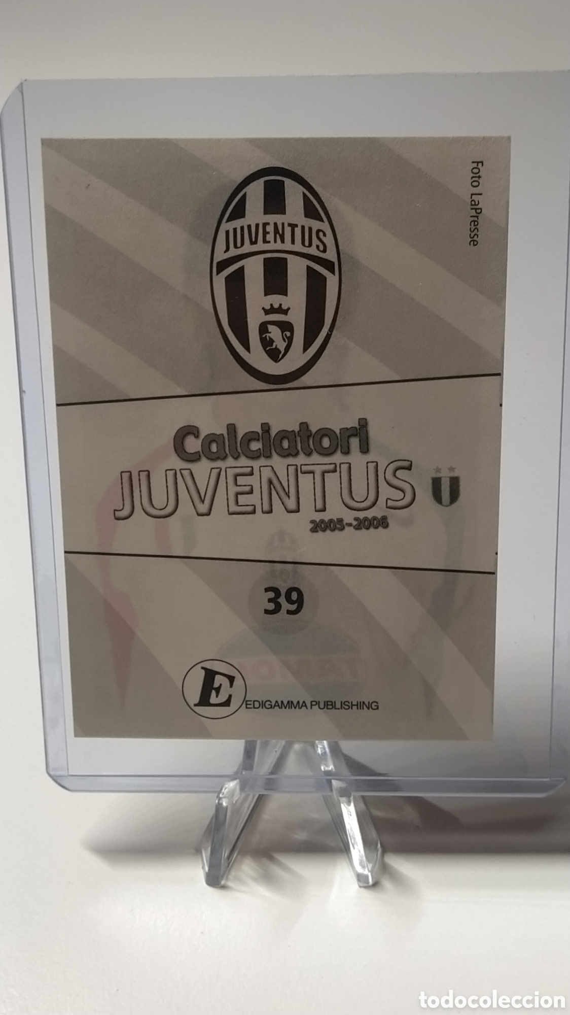 Cromos de f&uacute;tbol: BUFFON Juventus Calciatori Edigamma - Foto 2