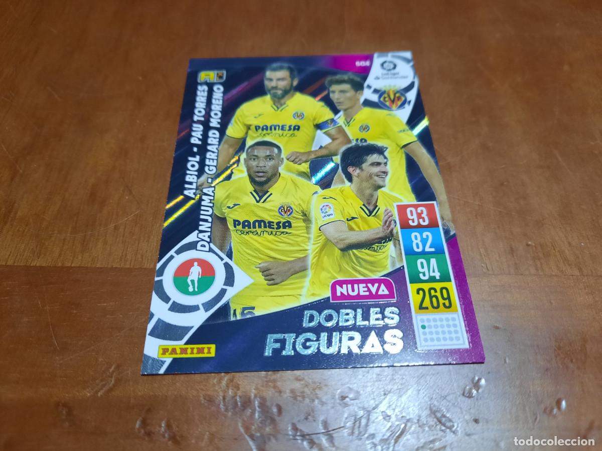 Cromos de Futebol: 504 DOBLES FIGURAS ADRENALYN XL. 2021-22. 21-22. PANINI. CARTA CROMO SIN ACTIVAR. COMO NUEVA