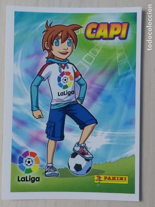Cromos de F&uacute;tbol: CROMO N&ordm; 1 LOS VALORES DEL CAPI - ESTE 2016 17 - 16 17 - CROMO SIN PEGAR - PANINI