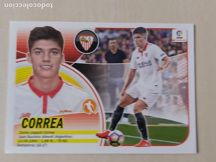 Cromos de f&uacute;tbol: EDICIONES ESTE 2016 17 COLOCA CORREA - CROMO SIN PEGAR - - Foto 1