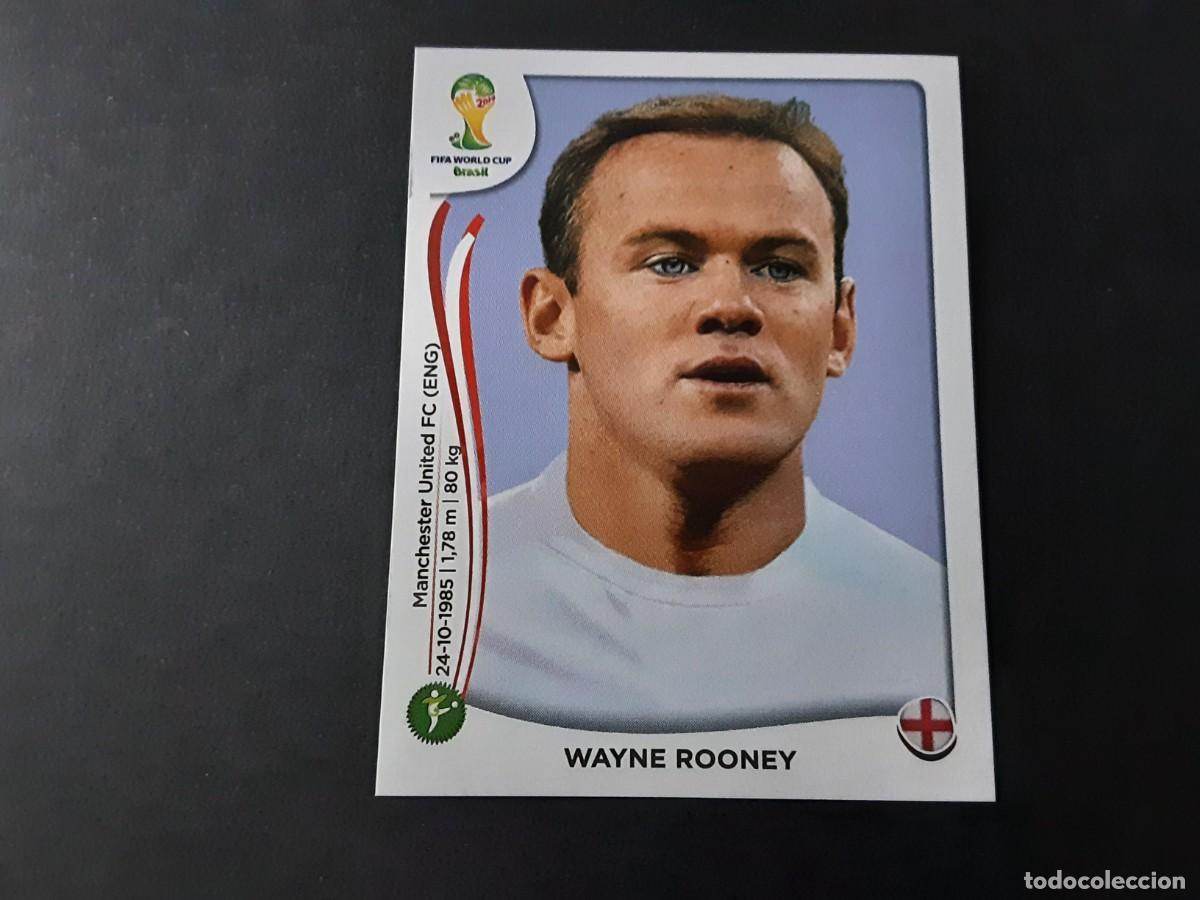 Cromos de Futebol: CROMO FUTBOL MUNDIAL 2014 PANINI 316.ROONEY-INGLATERRA-NUNCA PEGADO
