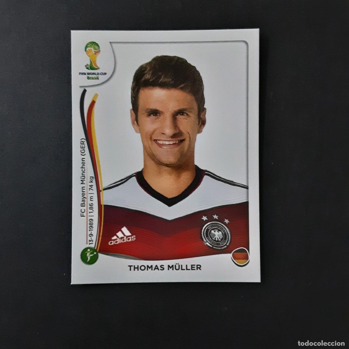 Cartes &agrave; collectionner de Football: CROMO FUTBOL MUNDIAL 2014 PANINI 505.MULLER-ALEMANIA-NUNCA PEGADO