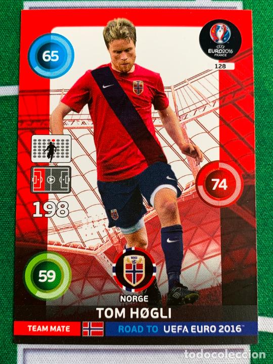 Cartes &agrave; collectionner de Football: 128. Tom H&oslash;gli (Norge) Panini Road to UEFA Euro 2016 France Adrenalyn XL