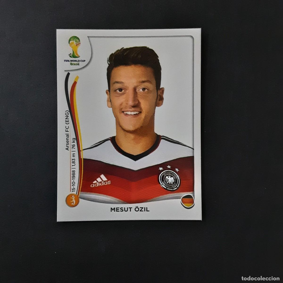 Cromos de Futebol: CROMO FUTBOL MUNDIAL 2014 PANINI 499.OZIL-ALEMANIA-NUNCA PEGADO