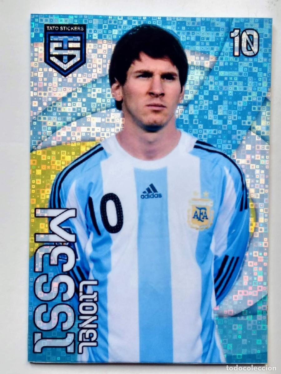 Cartes &agrave; collectionner de Football: CROMO- TARJETA- CARTA- CARD- LEO LIONEL MESSI ARGENTINA CAMPEON COPA AMERICA 2021- STATO STICKERS