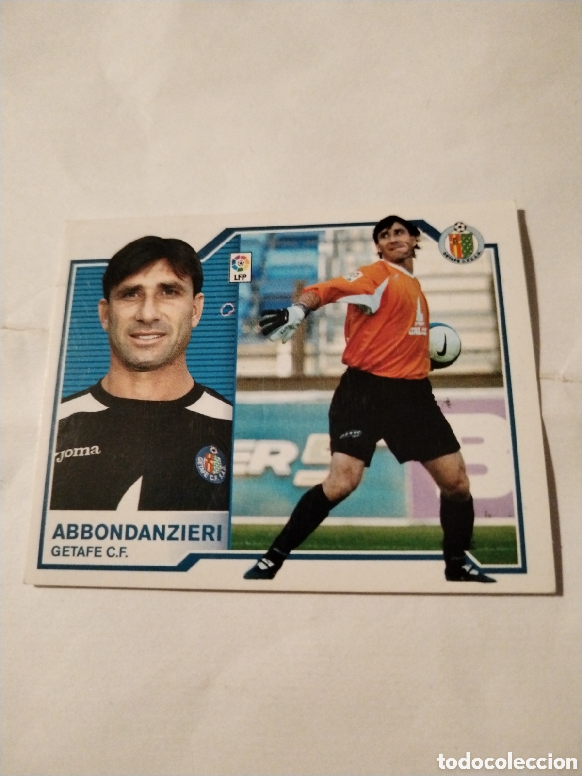Cromos de f&uacute;tbol: Liga 2007 2008 ediciones este getafe abbondanzieri - Foto 1