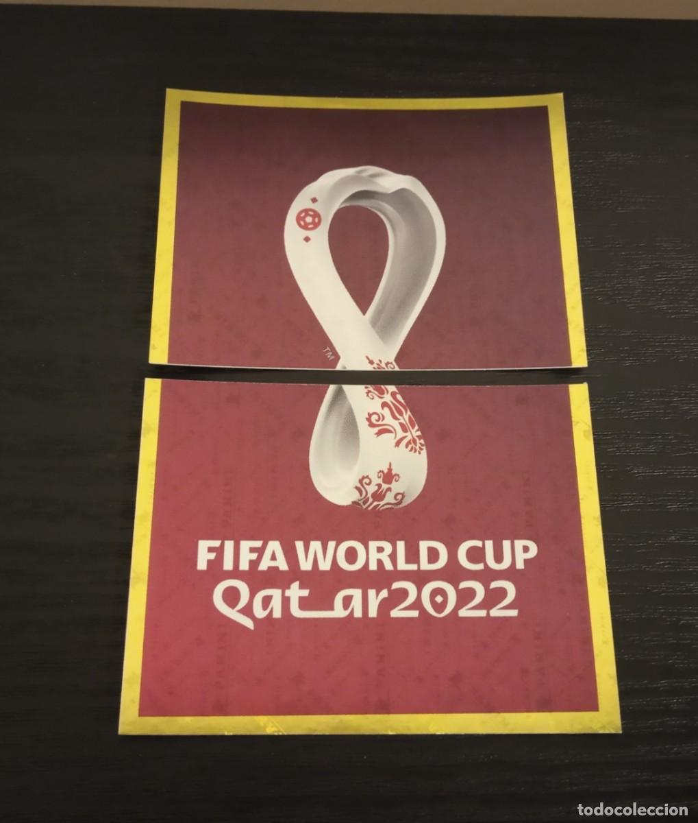 Figurinhas da copa catar Panini figurinha 7 - Logotipo - Fwc 6 - Logo Qatar  1 2022 