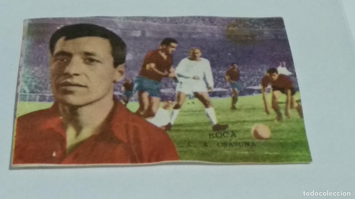 Figurine di Calcio: ROCA C.A. OSASUNA ED FHER DISGRA 62 63 CROMO F&Uacute;TBOL LIGA 1962 1963- DESPEGADO RECUPERADO