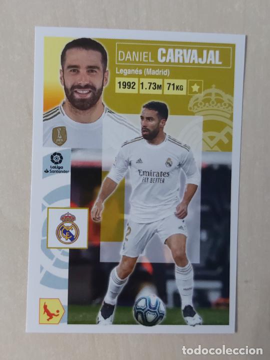 Cromos de Futebol: 4 CROMO CARVAJAL - ESTE 2020 21 - 20 21 - CROMO SIN PEGAR - REAL MADRID