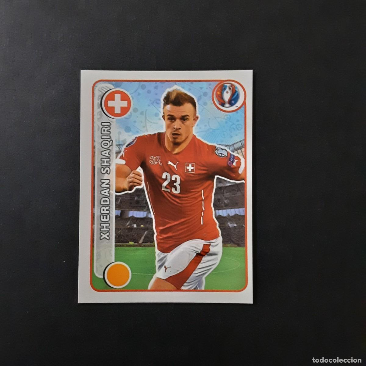 Cromos de F&uacute;tbol: CROMO FUTBOL EURO 2016 PANINI 95.SHAQIRI-SUIZA-NUNCA PEGADO