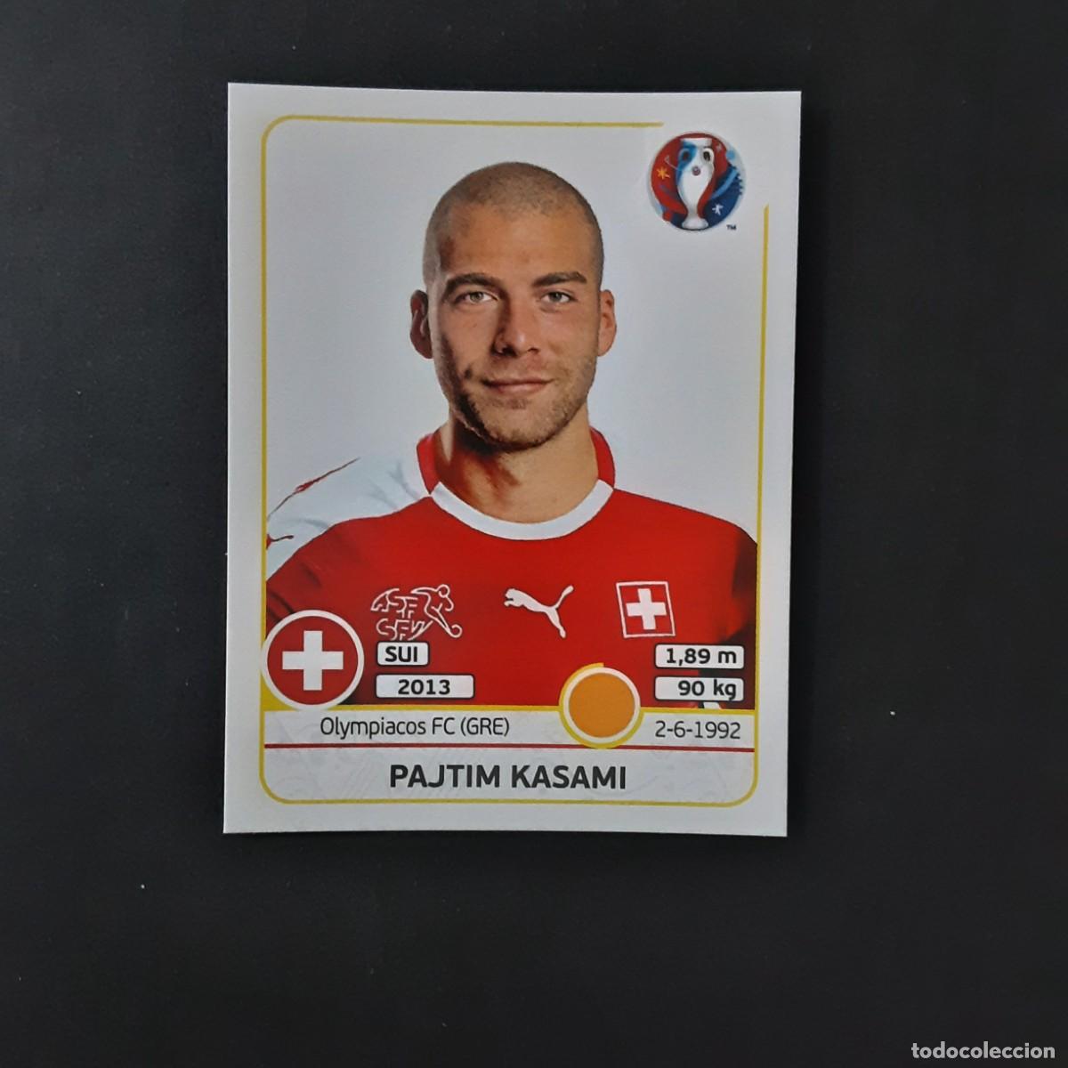 Cromos de F&uacute;tbol: CROMO FUTBOL EURO 2016 PANINI 114.KASAMI -SUIZA-NUNCA PEGADO