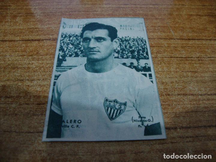 Cromos de F&uacute;tbol: CROMO ALBUM PERIODICO DICEN A&Ntilde;OS 50 SEVILLA F C VALERO