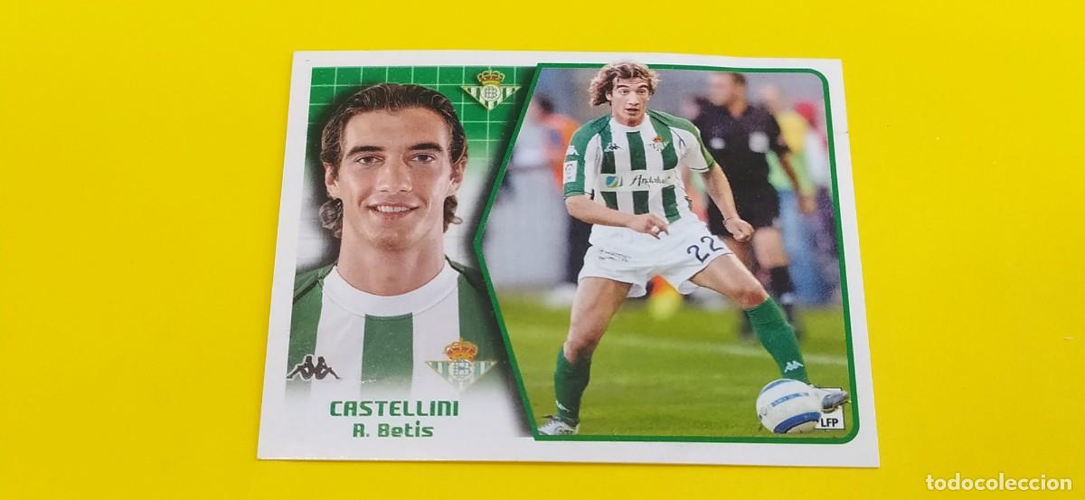 Cromos de f&uacute;tbol: CASTELLINI BETIS ESTE 05 06 2005 2006 - Foto 1
