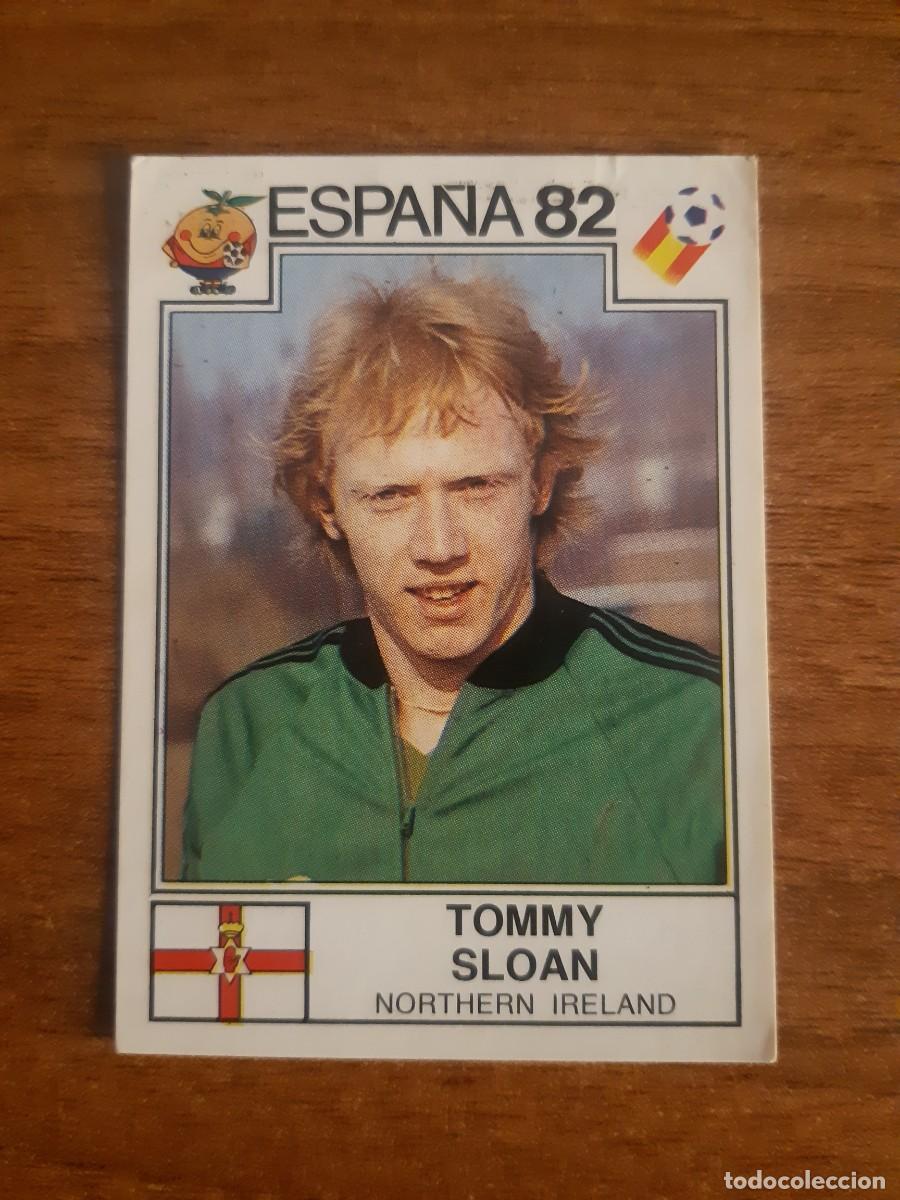 Football Stickers: N&deg;344 TOMMY SLOAN (IRLANDA DEL NORTE) MUNDIAL ESPA&Ntilde;A 82 PANINI. NUNCA PEGADO