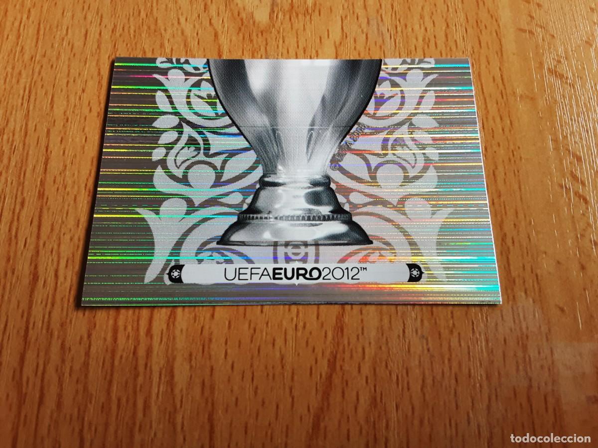Cromos de F&uacute;tbol: CROMO FUTBOL EURO 2012 PANINI VERSION ALEMANA 48.TROFEO-NUNCA PEGADO