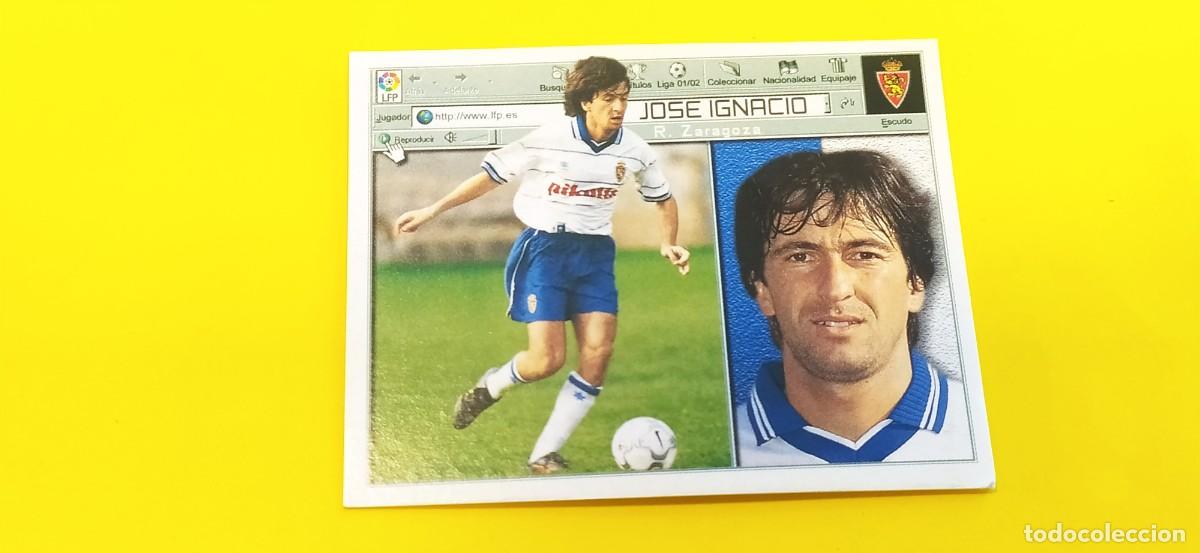 Cromos de f&uacute;tbol: JOSE IGNACIO ZARAGOZA ESTE 01 02 2001 2002 - Foto 1