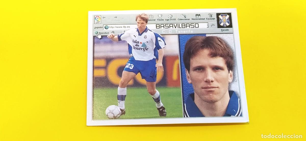 Cromos de f&uacute;tbol: BASAVILBASO TENERIFE ESTE 01 02 2001 2002 - Foto 1