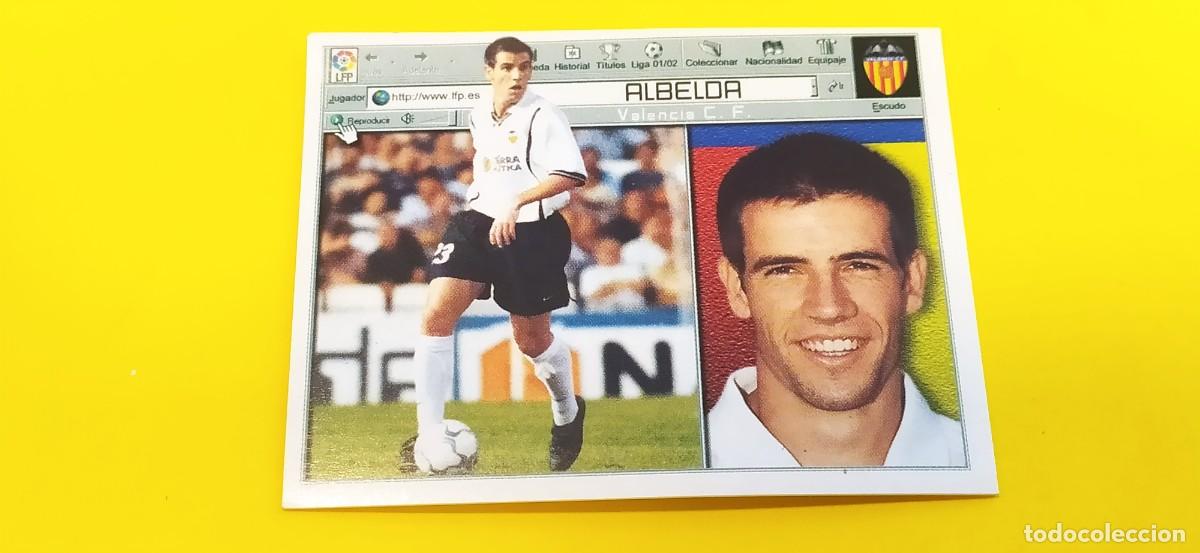 Cromos de f&uacute;tbol: ALBELDA VALENCIA ESTE 01 02 2001 2002 - Foto 1