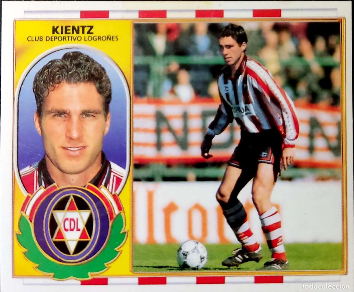 Cromos de f&uacute;tbol: KIENTZ - CD Logro&ntilde;es - Ediciones ESTE 96 97 1996 1997 - SIN PEGAR - Foto 1