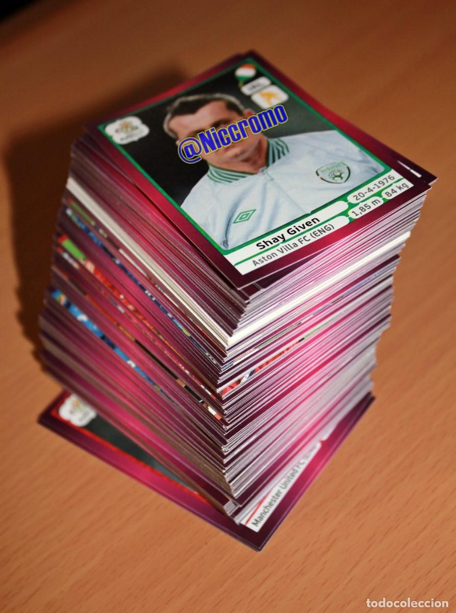 Cromos de f&uacute;tbol: eurocopa 2012 372 cromos diferentes nuevos euro polonia ucrania 12 edicion internacional