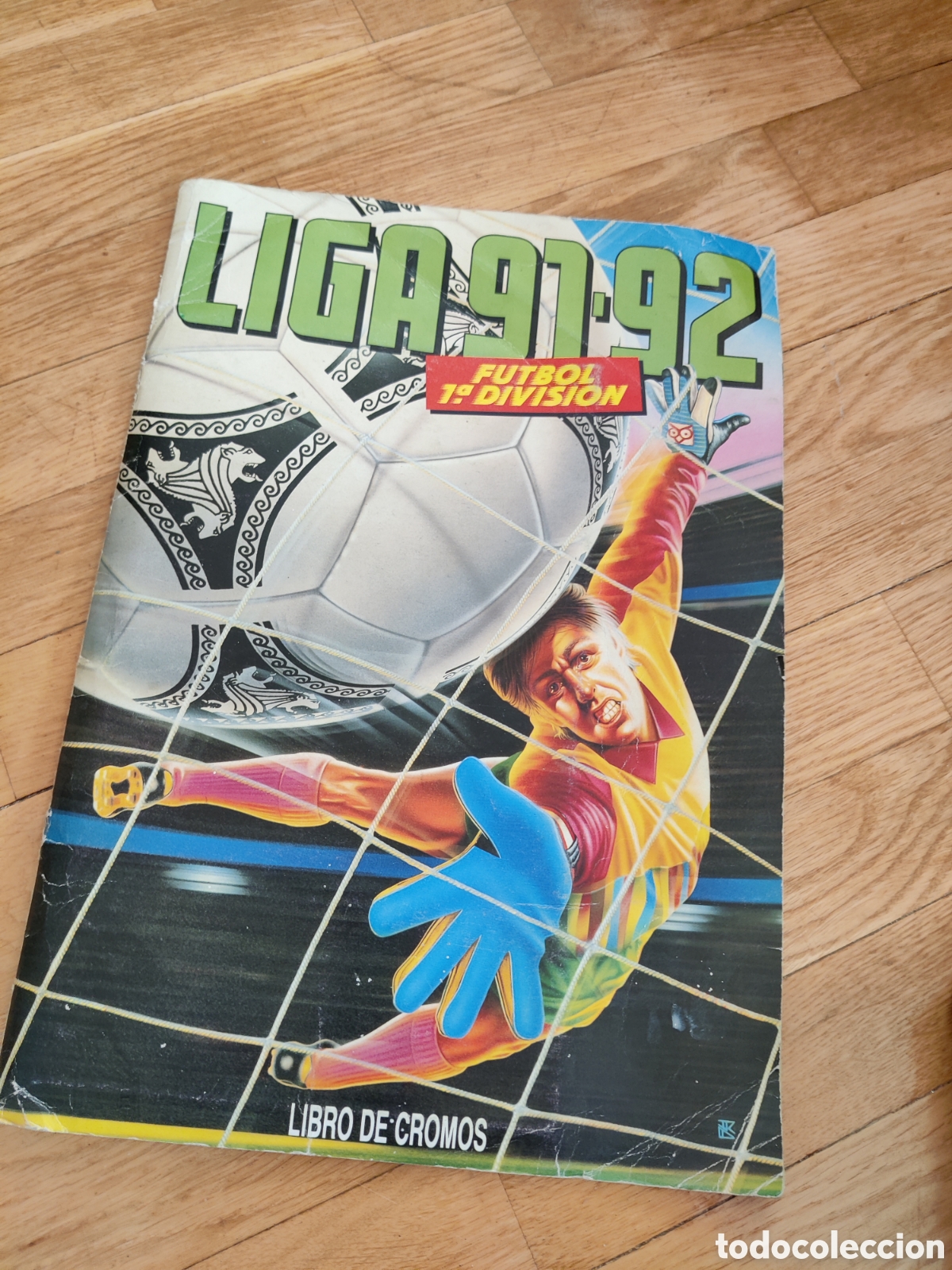 Fu&szlig;ball-Sticker: Portadas liga este 1991 1992 91 92