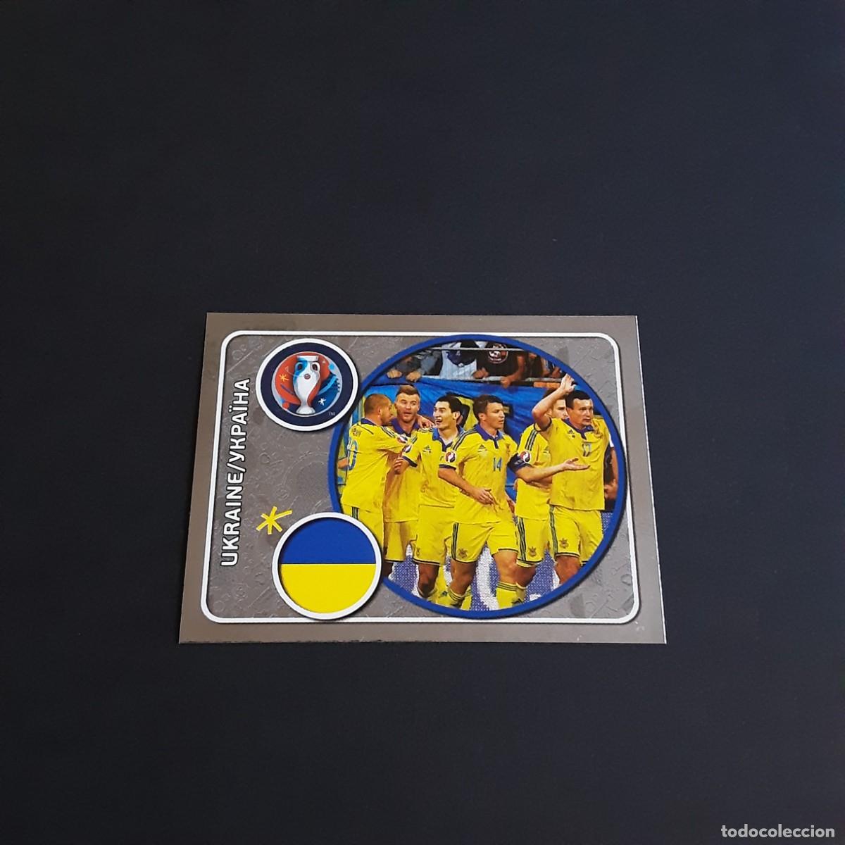 Cromos de f&uacute;tbol: CROMO FUTBOL EURO 2016 PANINI 235.EQUIPO-UCRANIA-NUNCA PEGADO