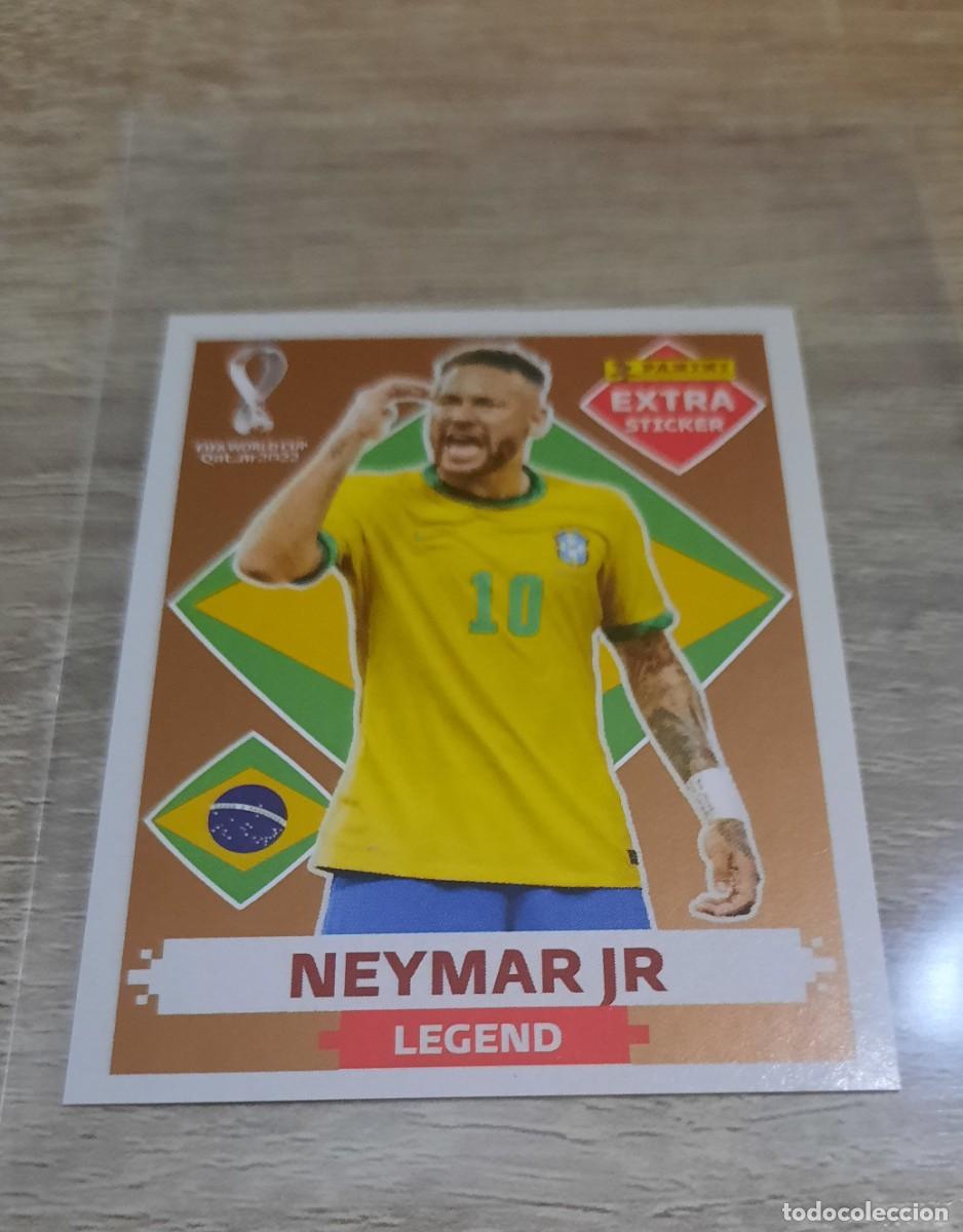 Buy Online Extra Sticker Neymar Jr Bronze Legend Panini World Cup 2022 Qatar