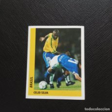 Cromos de Fútbol: CELIO SILVA BRASIL DS FRANCIA 1998 MUNDIAL WORLD CROMO FUTBOL 98 - SIN PEGAR - 24 B. Lote 379309959