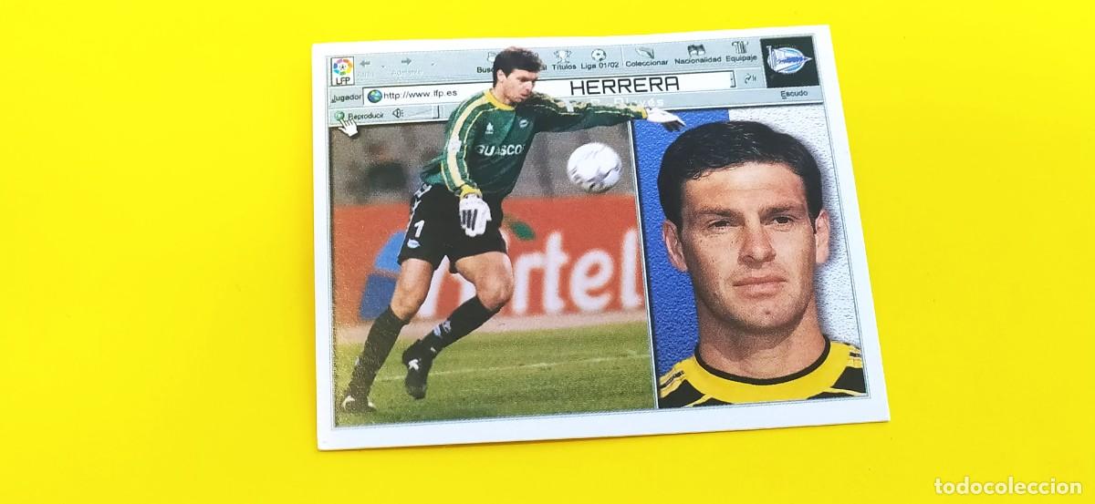 Cromos de f&uacute;tbol: HERRERA ALAVES ESTE 01 02 2001 2002 - Foto 1