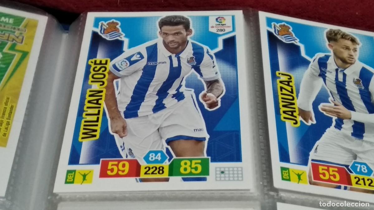 Cromos de f&uacute;tbol: WILLIAN JOS&Eacute; N&ordm; 280 REAL SOCIEDAD ADRENALYN XL 2018 2019 18 19 &Aacute;LBUM CROMO LIGA F&Uacute;TBOL