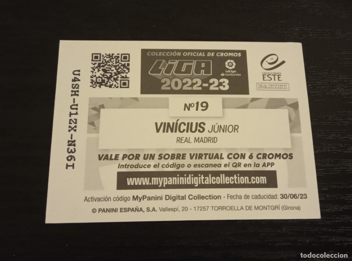 Cromos de f&uacute;tbol: -ESTE 22-23 : VINICIUS ( REAL MADRID ) - Foto 2