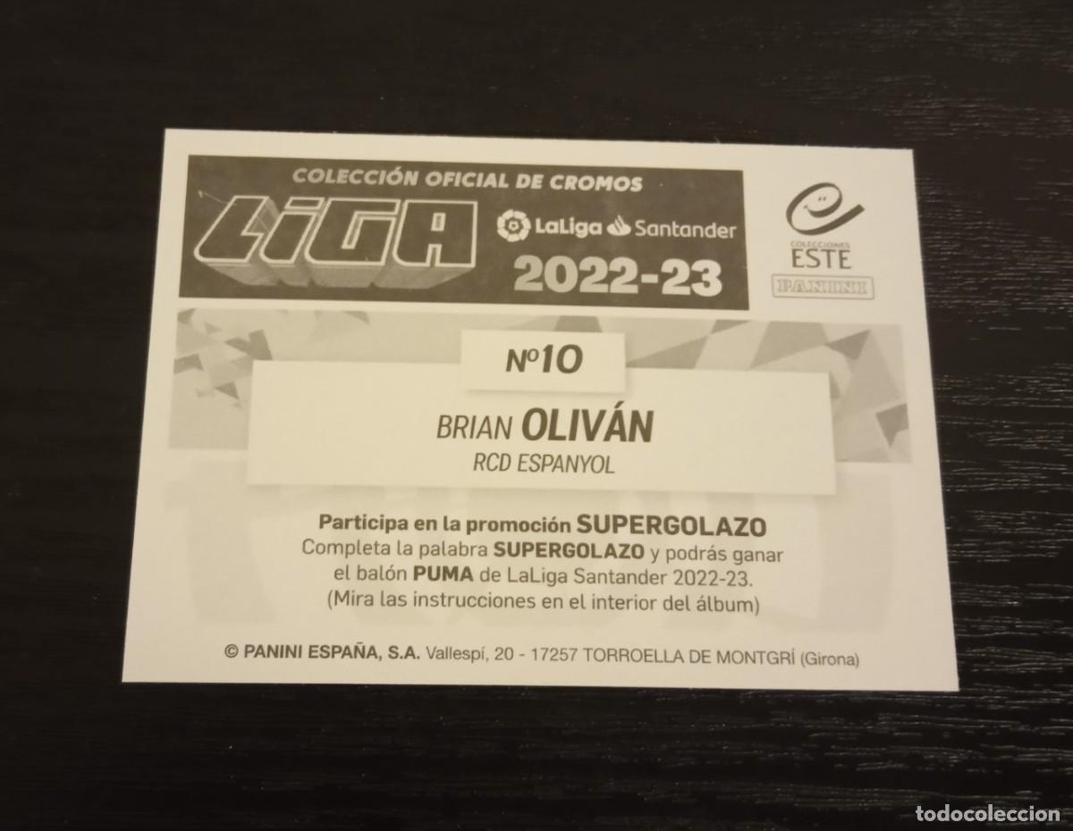 Cromos de f&uacute;tbol: -ESTE 22-23 : OLIVAN ( ESPA&Ntilde;OL ) ( II ) - Foto 2