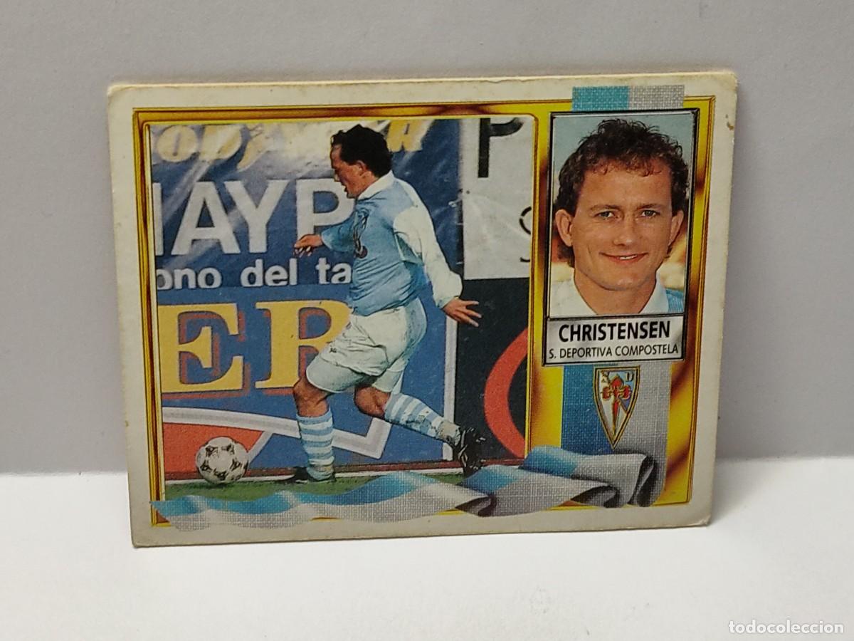 Figurine di Calcio: Cromo Liga Este 95/96 - COMPOSTELA - CHRITENSEN no pegado