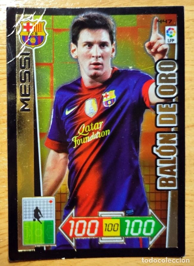 447 Lionel Messi Panini Adrenalyn XL 2012-13 Balón de Oro