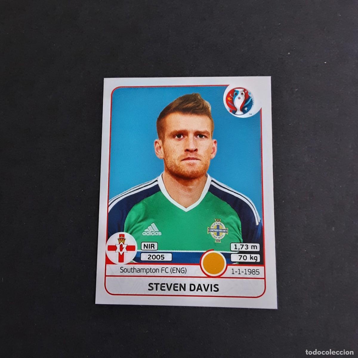 Cromos de f&uacute;tbol: CROMO FUTBOL EURO 2016 PANINI 339.DAVIS-IRLANDA DEL NORTE-NUNCA PEGADO