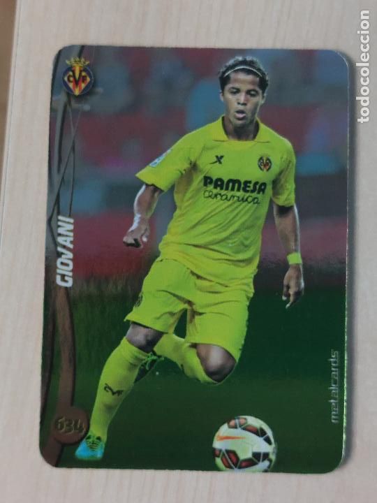 Fu&szlig;ball-Sticker: N&ordm; 634 GIOVANNI - MUNDICROMO QUIZ GAME FICHAS LIGA 2015 - TOP